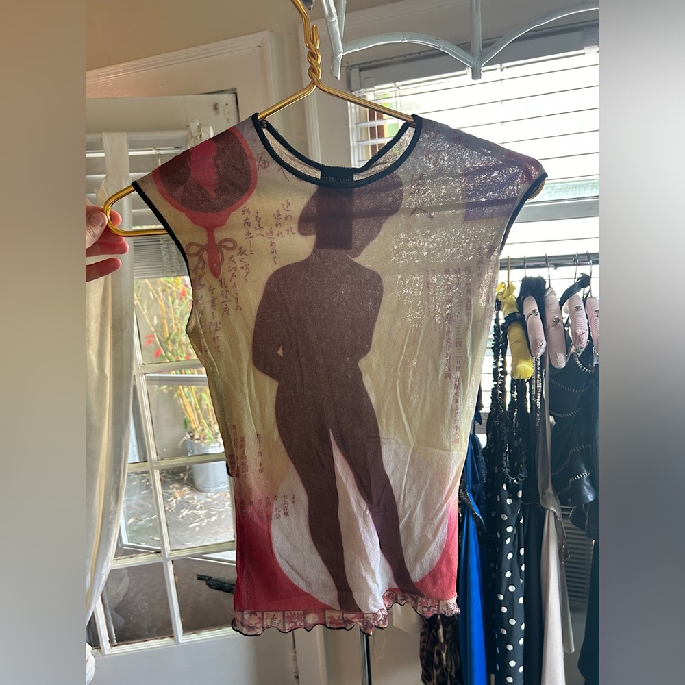 Plein Sud Mesh Top